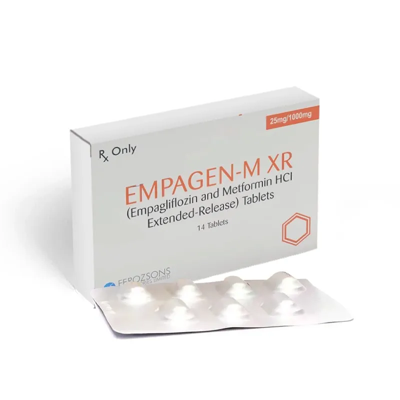 Empagen-M Xr Tablets 25/1000Mg